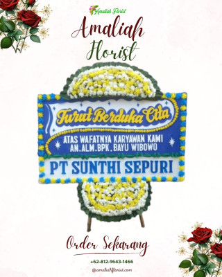 Papan Bunga Duka di Arongan Lambalek