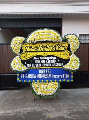 Papan Bunga Duka di Arongan Lambalek