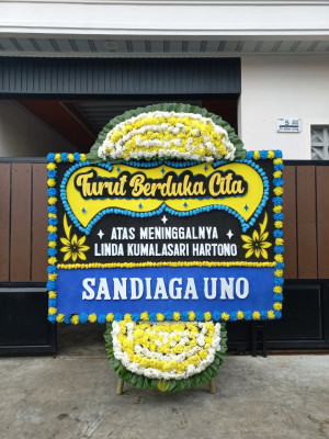 Papan Bunga Duka di Arongan Lambalek